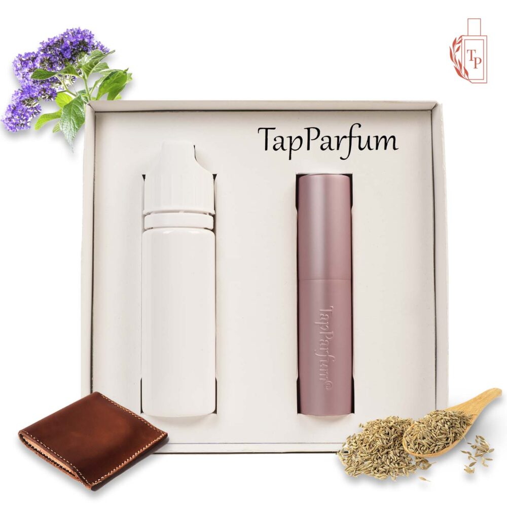 LA311 Refill tube-box - Leather - Caraway seed - Heliotrope