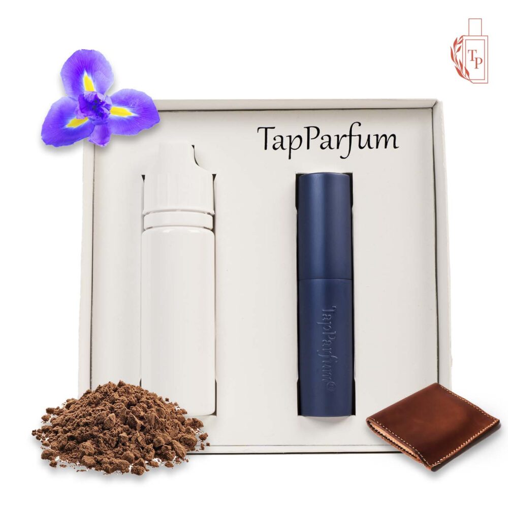 LE105 Refill tube-box - Iris - Cocoa - Leather